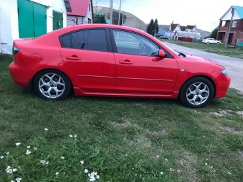 4 549 р. Пороги накладки Сток 2л  Mazda 3/Axela  BK (2003-2009) дорестайлинг седан, дорестайлинг, хэтчбэк, рестайлинг седан, рестайлинг, хэтчбэк (Неокрашенные)  с доставкой в г. Кемерово. Увеличить фотографию 14