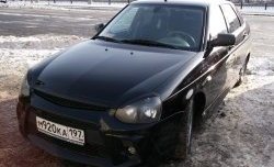 5 099 р. Передний бампер Stinger  Лада Приора ( 2170,  2171,  2172,  21728) (2007-2018) седан дорестайлинг, универсал дорестайлинг , хэтчбек дорестайлинг, купе дорестайлинг, купе рестайлинг, седан рестайлинг, универсал рестайлинг, хэтчбек рестайлин (Неокрашенный)  с доставкой в г. Кемерово. Увеличить фотографию 9