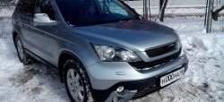 1 299 р. Реснички Sport на фары  Honda CR-V  RE1,RE2,RE3,RE4,RE5,RE7 (2007-2010) дорестайлинг (Неокрашенные)  с доставкой в г. Кемерово. Увеличить фотографию 2