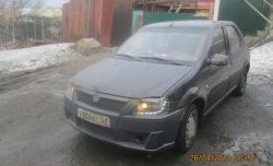 4 249 р. Передний бампер Классик 2 Renault Logan 1 дорестайлинг (2004-2010) (Неокрашенный)  с доставкой в г. Кемерово. Увеличить фотографию 5