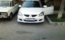 5 499 р. Накладка переднего бампера M-VRS Mitsubishi Lancer 9 CS седан 1-ый рестайлинг (2003-2005) (Неокрашенная)  с доставкой в г. Кемерово. Увеличить фотографию 7