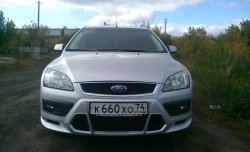 2 899 р. Накладка переднего бампера Sport Style Ford Focus 2 хэтчбэк 5 дв. дорестайлинг (2004-2008) (Неокрашенная)  с доставкой в г. Кемерово. Увеличить фотографию 4