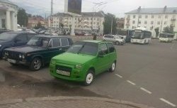 4 389 р. Передний бампер Я-робот V1  Лада Ока 1111 (1988-2008) (Неокрашенный)  с доставкой в г. Кемерово. Увеличить фотографию 14