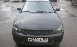 549 р. Решётка радиатора Car.T  Лада Приора ( 2170,  2171,  2172,  21728) (2007-2018) седан дорестайлинг, универсал дорестайлинг , хэтчбек дорестайлинг, купе дорестайлинг, купе рестайлинг, седан рестайлинг, универсал рестайлинг, хэтчбек рестайлин (Неокрашенная)  с доставкой в г. Кемерово. Увеличить фотографию 6