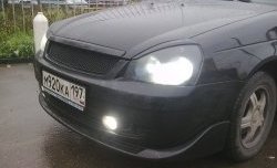 2 099 р. Спойлер переднего бампера Кураж  Лада Приора ( 2170,  2171,  2172,  21728) (2007-2018) седан дорестайлинг, универсал дорестайлинг , хэтчбек дорестайлинг, купе дорестайлинг, купе рестайлинг, седан рестайлинг, универсал рестайлинг, хэтчбек рестайлин (Неокрашенная)  с доставкой в г. Кемерово. Увеличить фотографию 4