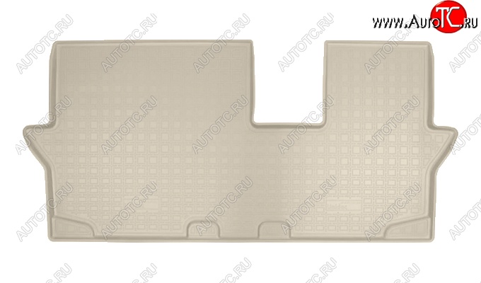 1 939 р. Коврик салонный Noplast (3-ий ряд)  GAC GS8 (2016-2023) (Бежевый)  с доставкой в г. Кемерово