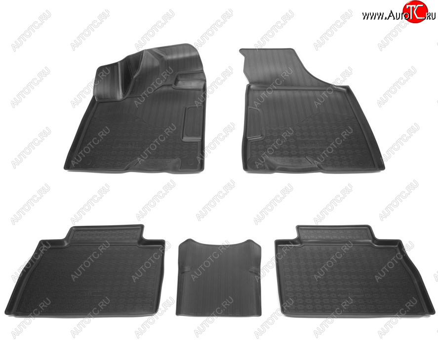 3 379 р. Коврики салона Norplast (3D, полимерные)  GAC GS8 (2016-2023)  с доставкой в г. Кемерово