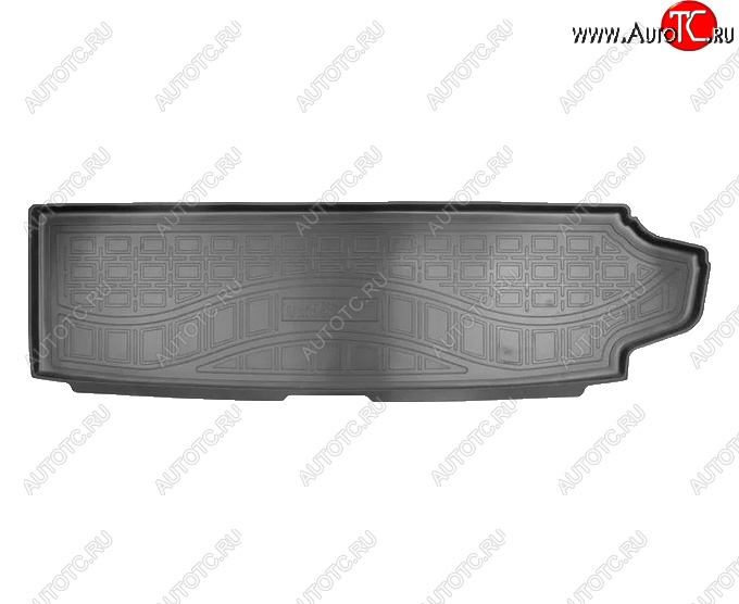 1 499 р. Коврик в багажник Norplast (разложенный 3 ряд) GAC GS8 (2016-2023) (Черный)  с доставкой в г. Кемерово