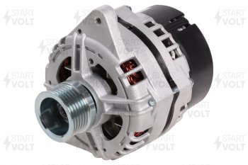 4 899 р. Генератор (105A / 14В / поликлиновой ремень) (ДВС 4216) START VOLT ГАЗ 3102 Волга (1981-2008)  с доставкой в г. Кемерово. Увеличить фотографию 4