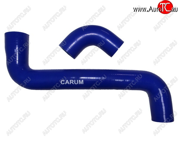 1 299 р. Патрубки радиатора (Cummins ISF 3.8 Е-3 силикон) CARUM  ГАЗ Валдай  (3310) (2004-2016) (комплект 2 шт.)  с доставкой в г. Кемерово