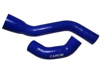 Патрубки радиатора (Cummins 2,8 силикон) CARUM ГАЗ ГАЗель ( 3221,Бизнес,  2705,Бизнес,  3302,Бизнес) - Соболь ( 2217 Бизнес автобус,  2752,Бизнес,  2310,Бизнес) (комплект 2 шт.)