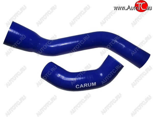 1 349 р. Патрубки радиатора (Cummins 2,8 силикон) CARUM  ГАЗ ГАЗель ( 3221,Бизнес,  2705,Бизнес,  3302,Бизнес) - Соболь ( 2217 Бизнес автобус,  2752,Бизнес,  2310,Бизнес) (комплект 2 шт.)  с доставкой в г. Кемерово