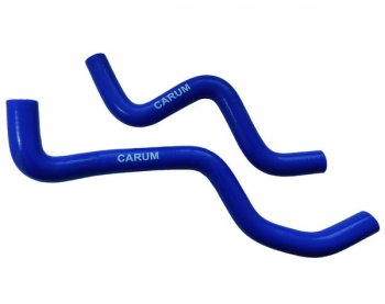 Патрубки радиатора печки (отв/подвод силикон) CARUM ГАЗ ГАЗель  2705,Бизнес (2010-2025) 2-ой рестайлинг цельнометаллический фургон (комплект 2 шт.)