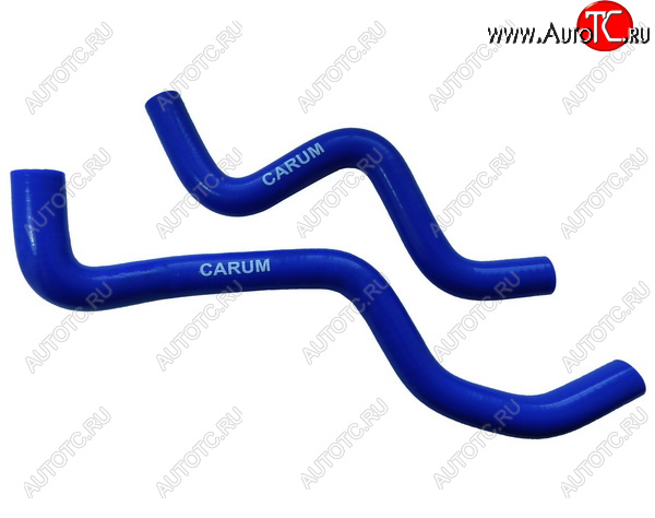 1 029 р. Патрубки радиатора печки (отв/подвод силикон) CARUM  ГАЗ ГАЗель  2705,Бизнес (2010-2025) 2-ой рестайлинг цельнометаллический фургон (комплект 2 шт.)  с доставкой в г. Кемерово