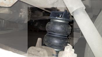 23 749 р. Комплект вспомогательной пневмоподвески на переднюю ось Aride (задний привод) ГАЗ ГАЗель 3302 дорестайлинг шасси (1994-2002)  с доставкой в г. Кемерово. Увеличить фотографию 3