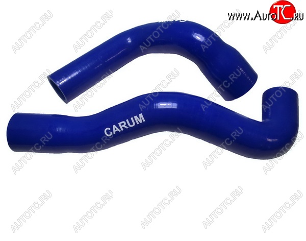 1 549 р. Патрубки радиатора (Cummins ISF 2.8 силикон) CARUM  ГАЗ ГАЗель Next ( A21,A22, С41, С42,  A21,A22, С41, С42, Фермер) (2013-2025)  шасси,  шасси со сдвоенной  (комплект 2 шт.)  с доставкой в г. Кемерово