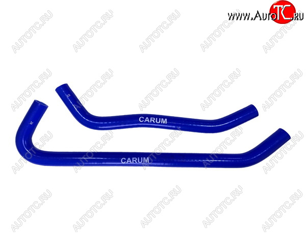 1 259 р. Патрубки радиатора печки (Cummins для Webasto, силикон) CARUM  ГАЗ ГАЗель ( 3302,  3302,Бизнес) - ГАЗель Next ( A21,A22, С41, С42,  A21,A22, С41, С42, Фермер) (комплект 2 шт.)  с доставкой в г. Кемерово
