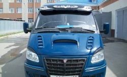 3 519 р. Пластиковый капот Super-Sport  ГАЗ Баргузин  2217 автобус - Соболь ( 2217 автобус,  2752,  2310,  2217 Бизнес автобус,  2752,Бизнес,  2310,Бизнес) (Неокрашенный)  с доставкой в г. Кемерово. Увеличить фотографию 3