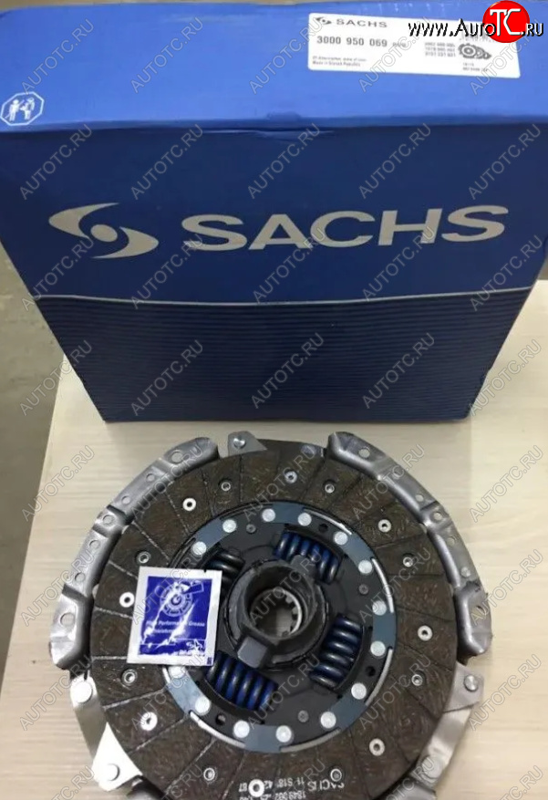 22 999 р. Сцепление (двигатель УМЗ-4216,EvoTech 2.7 А274) SACHS ГАЗ ГАЗель 3302,Бизнес 2-ой рестайлинг шасси (2010-2025)  с доставкой в г. Кемерово