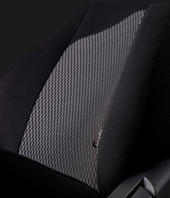 3 799 р. Чехлы для сидений Lord Autofashion Дублин (жаккард, 3 места)  ГАЗ ГАЗель ( 3302,  2705,  2705,Бизнес,  3302,Бизнес) (2003-2025) 1-ый рестайлинг бортовой , 1-ый рестайлинг цельнометаллический фургон, 2-ой рестайлинг цельнометаллический фургон, 2-ой рестайлинг шасси (черный/прямоугольник черный)  с доставкой в г. Кемерово. Увеличить фотографию 2