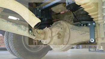 28 999 р. Комплект вспомогательной пневмоподвески на заднюю ось Aride (самосвал Саранского производства) ГАЗ ГАЗон Next (2014-2025)  с доставкой в г. Кемерово. Увеличить фотографию 3