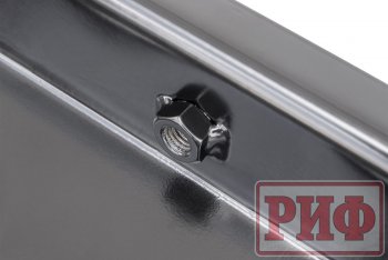 5 789 р. Защита радиатора РИФ ГАЗ Соболь 2752 дорестайлинг цельнометаллический фургон (1998-2002) (лифт +50 мм)  с доставкой в г. Кемерово. Увеличить фотографию 6