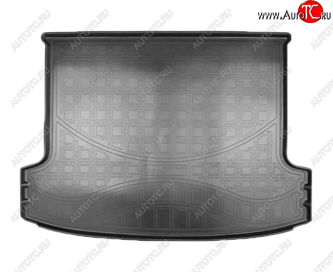 1 479 р. Коврик в багажник Norplast Geely Coolray SX11 дорестайлинг (2018-2023) (Черный)  с доставкой в г. Кемерово