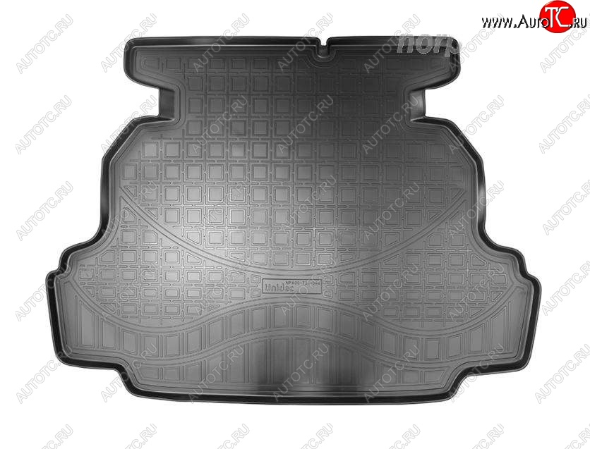 1 999 р. Коврик в багажник Norplast  Geely Emgrand EC7 (2018-2020) седан 2-ой рестайлинг (Черный)  с доставкой в г. Кемерово