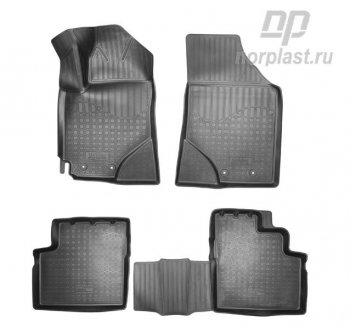 Коврики салонные Noplast Geely Emgrand EC7 (2018-2020) седан 2-ой рестайлинг