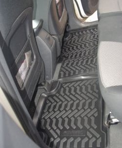2 169 р. Коврики в салон Aileron (полиуретан)  Geely Emgrand X7 (2011-2015) дорестайлинг  с доставкой в г. Кемерово. Увеличить фотографию 2