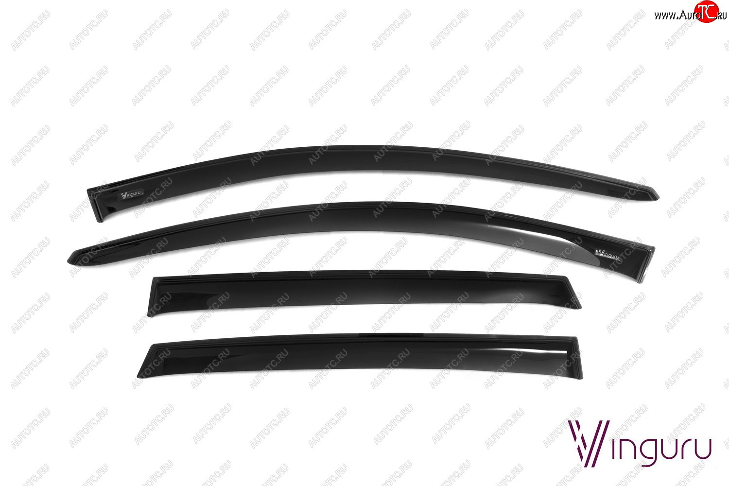 332 р. Дефлекторы окон Vinguru Geely MK (2006-2015)  с доставкой в г. Кемерово