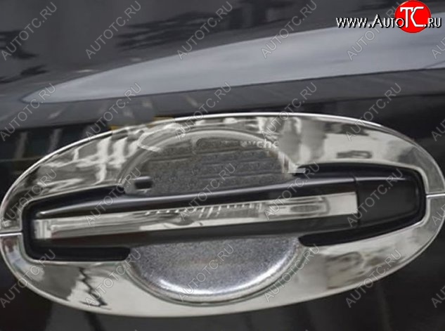 2 849 р. Накладки под ручки дверей (мыльницы) СТ Geely GX7 (2011-2015) (Неокрашенные)  с доставкой в г. Кемерово
