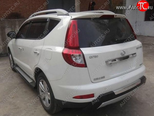 9 099 р. Накладка на задний бампер СТ Geely GX7 (2011-2015) (Неокрашенная)  с доставкой в г. Кемерово