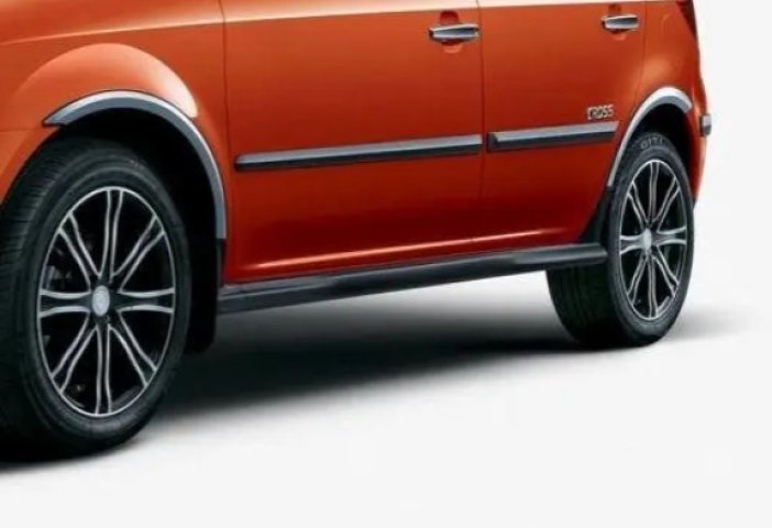1 539 р. Левый пластиковый порог GEELY Geely MK Cross (2011-2016)  с доставкой в г. Кемерово