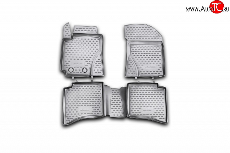 3 199 р. Коврики в салон Element 4 шт. (полиуретан) (рестайлинг) Geely MK Cross (2011-2016)  с доставкой в г. Кемерово