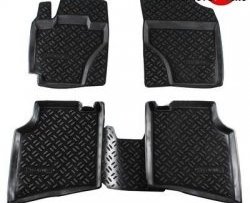 Комплект ковриков в салон Aileron 4 шт. (полиуретан) Geely MK - MK Cross