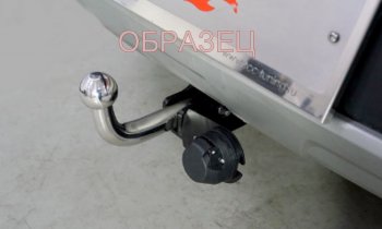 Фаркоп (тягово-сцепное устройство) TCC Great Wall Hover H3 (2014-2016)  рестайлинг (Оцинкованный, шар A - нержавейка)