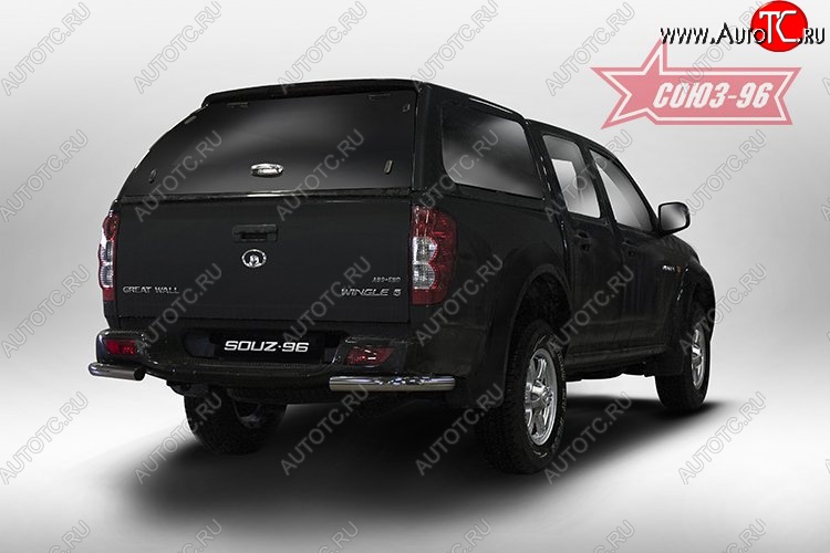 10 799 р. Защита заднего бампера из боковых уголков (d60) Souz-96 Great Wall Wingle 5 (2011-2017)  с доставкой в г. Кемерово