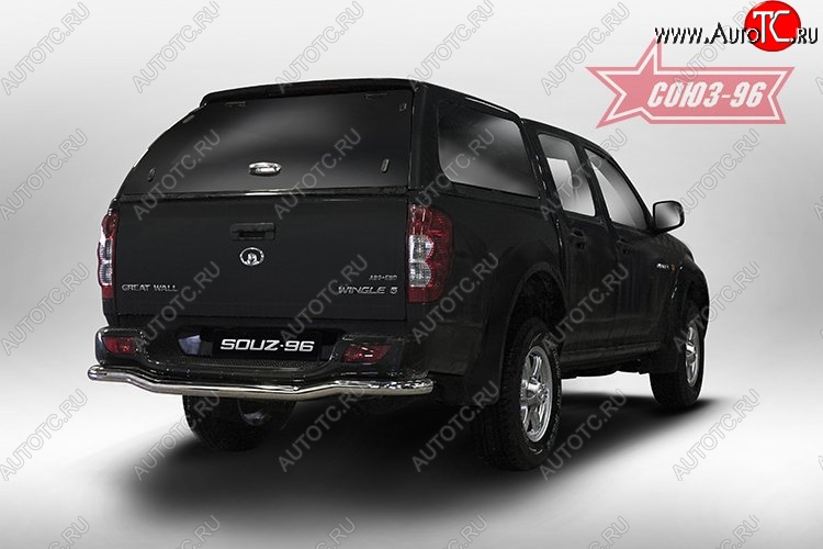 11 384 р. Защита заднего бампера d60 Souz-96 Great Wall Wingle 5 (2011-2017)  с доставкой в г. Кемерово