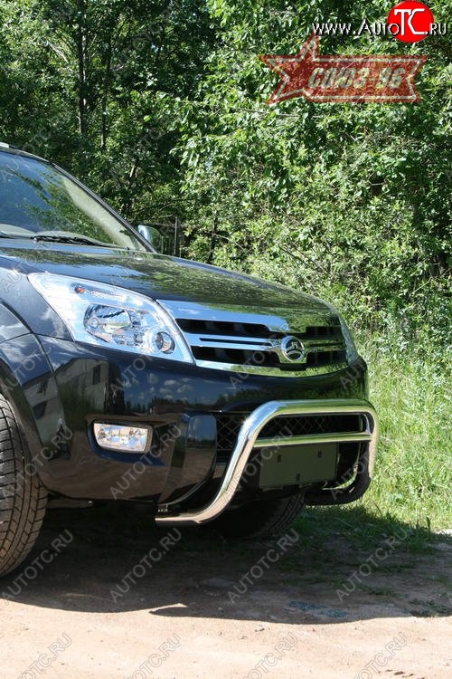 11 114 р. Защита переднего бампера Souz-96 (d60) Great Wall Hover  1-ый рестайлинг (2010-2014)  с доставкой в г. Кемерово