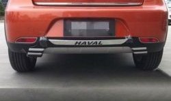 14 999 р. Накладка на задний бампер СТ Great Wall Hover M4 (2012-2016) (Неокрашенная)  с доставкой в г. Кемерово. Увеличить фотографию 3