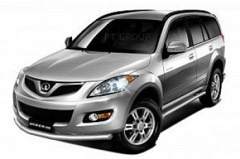 15 699 р. Защита порогов вогнутая из трубы Ø63 Petroil Tuning Great Wall Hover H5 (2010-2017) (Нержавейка)  с доставкой в г. Кемерово. Увеличить фотографию 1