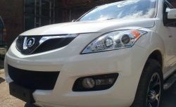 1 469 р. Сетка в решетку радиатора Russtal Great Wall Hover H5 (2010-2017) (черная)  с доставкой в г. Кемерово. Увеличить фотографию 3
