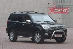 Защита переднего бампера Souz-96 (d76) Great Wall Hover (2006-2010)  дорестайлинг