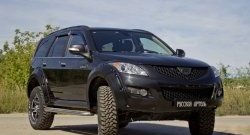 18 649 р. Расширители колесных арок RA (комплект) Great Wall Hover H5 (2010-2017) (Поверхность шагрень)  с доставкой в г. Кемерово. Увеличить фотографию 2