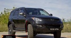 18 649 р. Расширители колесных арок RA (комплект) Great Wall Hover H5 (2010-2017) (Поверхность шагрень)  с доставкой в г. Кемерово. Увеличить фотографию 3