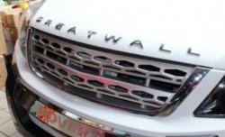 11 949 р. Решётка радиатора CT Great Wall Hover H6 (2012-2016) (Неокрашенная)  с доставкой в г. Кемерово. Увеличить фотографию 2