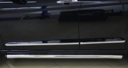 70 999 р. Защита порогов из круглой трубы диаметром 63 мм Russtal Great Wall Hover H6 (2012-2016) (Защита порогов с со скосами на торцах (вариант 1))  с доставкой в г. Кемерово. Увеличить фотографию 5
