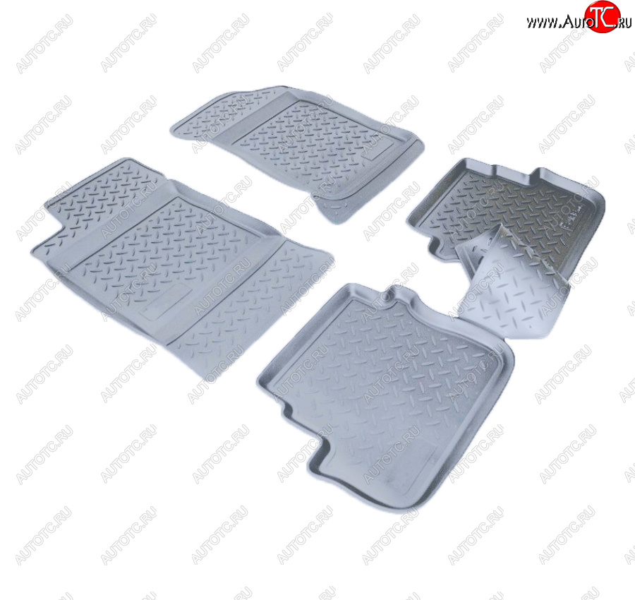 2 759 р. Коврики салона Norplast Unidec  Great Wall Safe (2001-2010) (Цвет: серый)  с доставкой в г. Кемерово