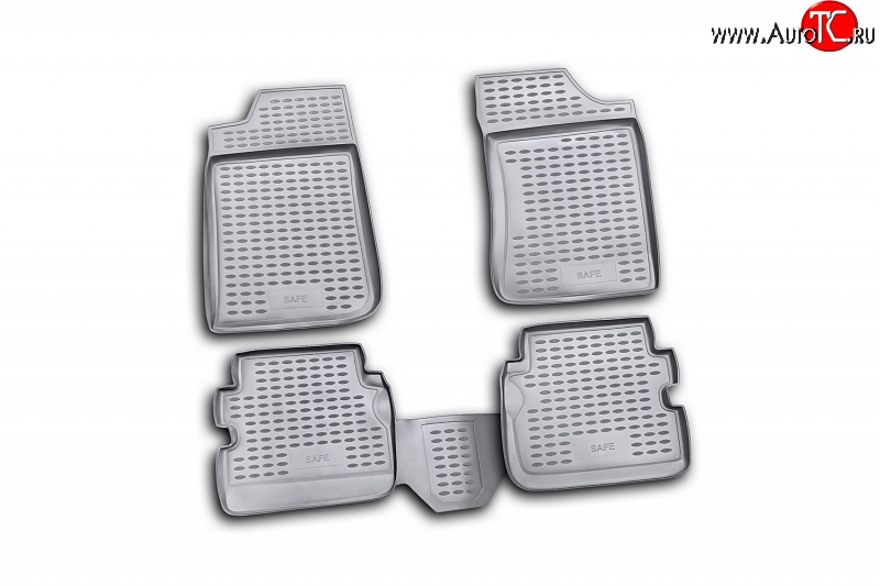 1 754 р. Коврики в салон Element 4 шт. (полиуретан) Great Wall Safe (2001-2010)  с доставкой в г. Кемерово